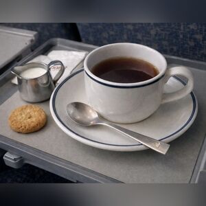 Singapore Airlines Vintage 1990's Demitasse Dessert Spoon